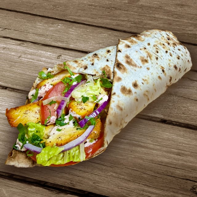 Chicken Thigh Wrap.
