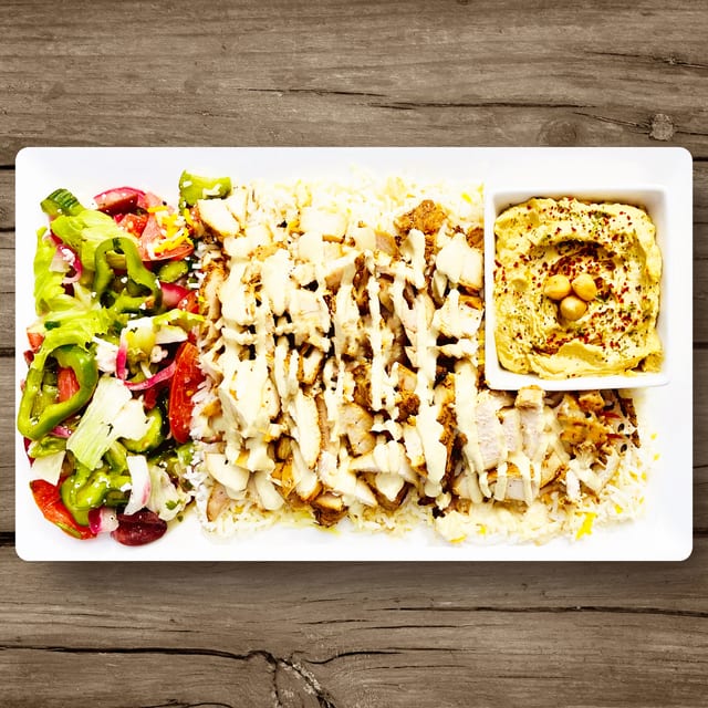 Chicken Shawarma Platter.