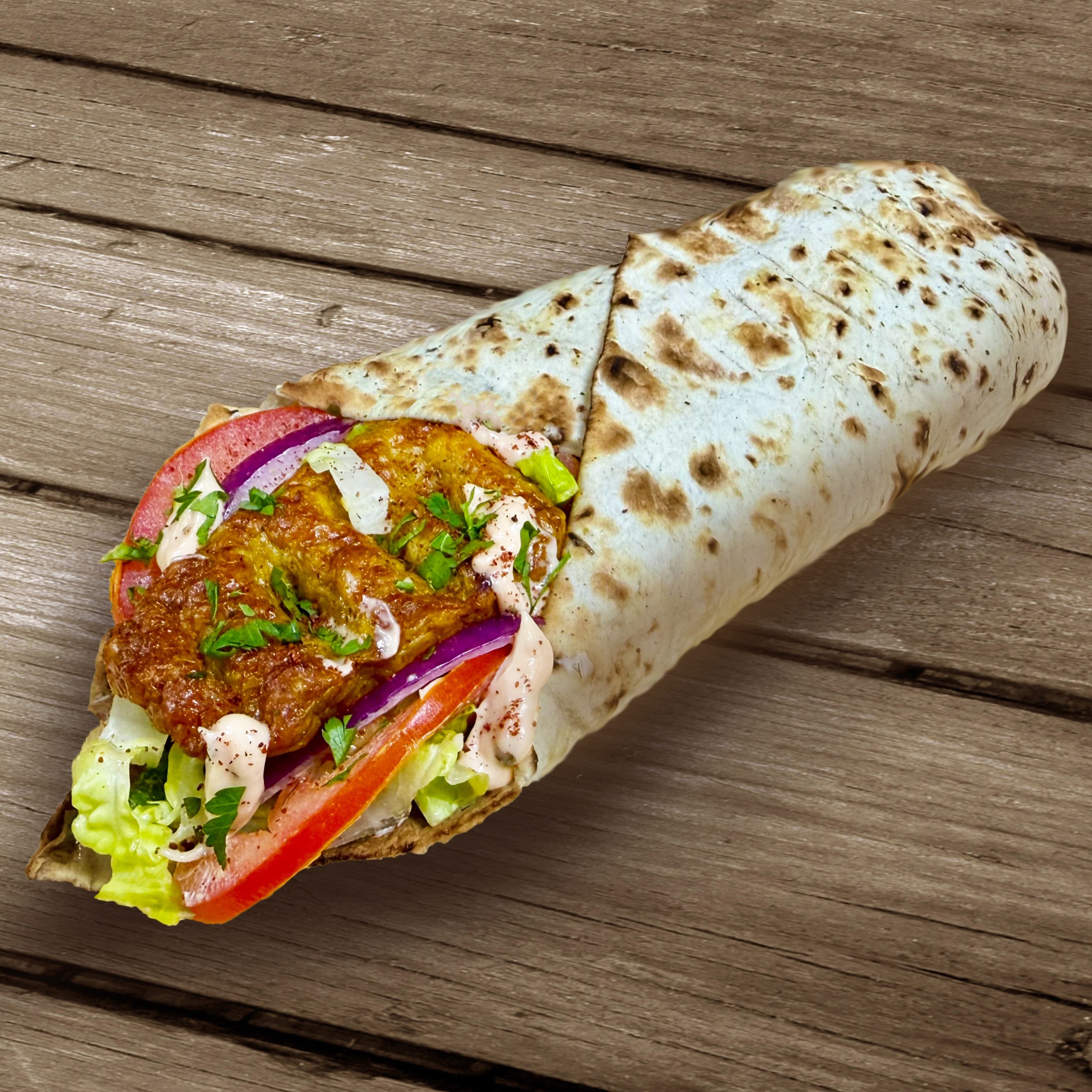 Chicken Luleh Wrap.