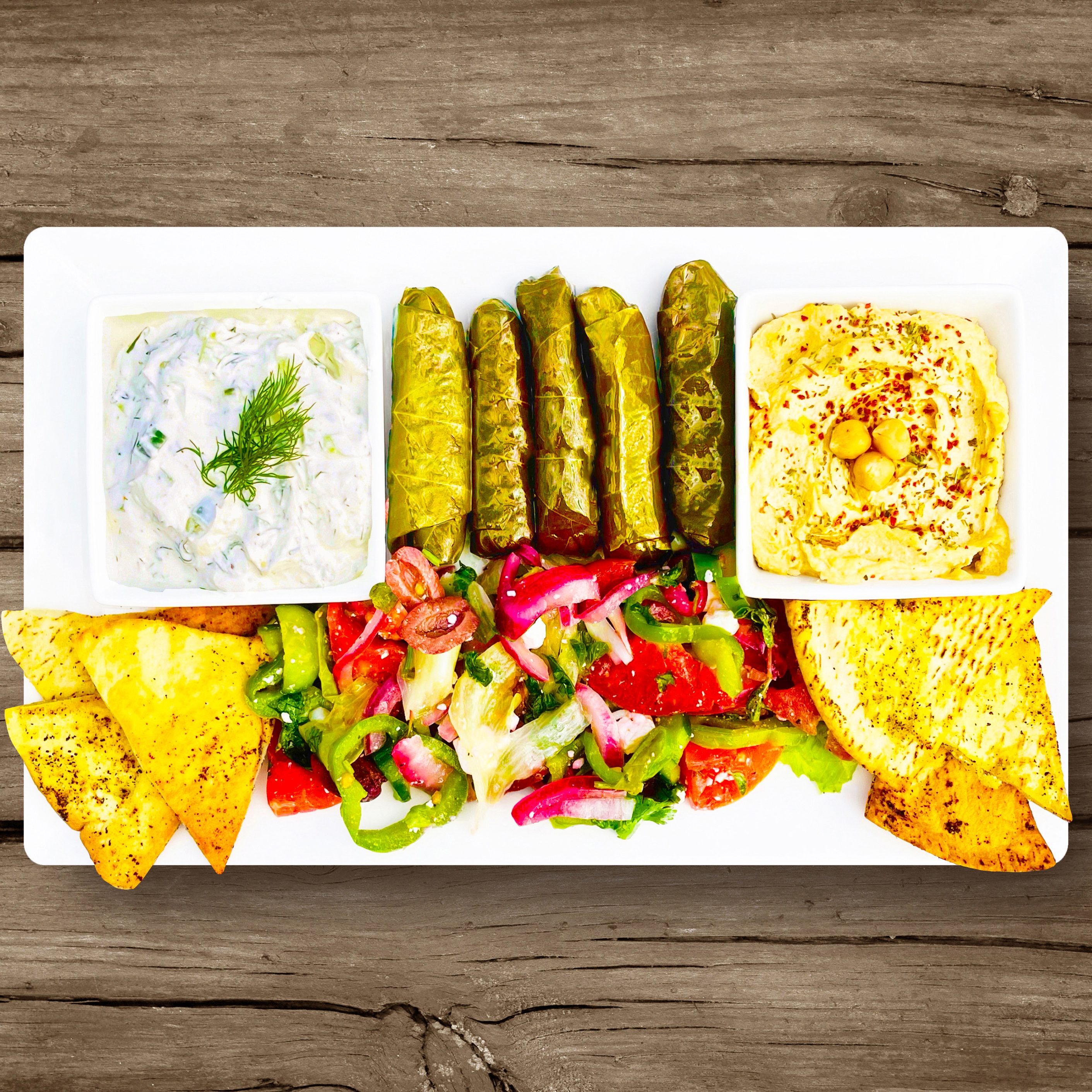 Veggie Combo Platter.