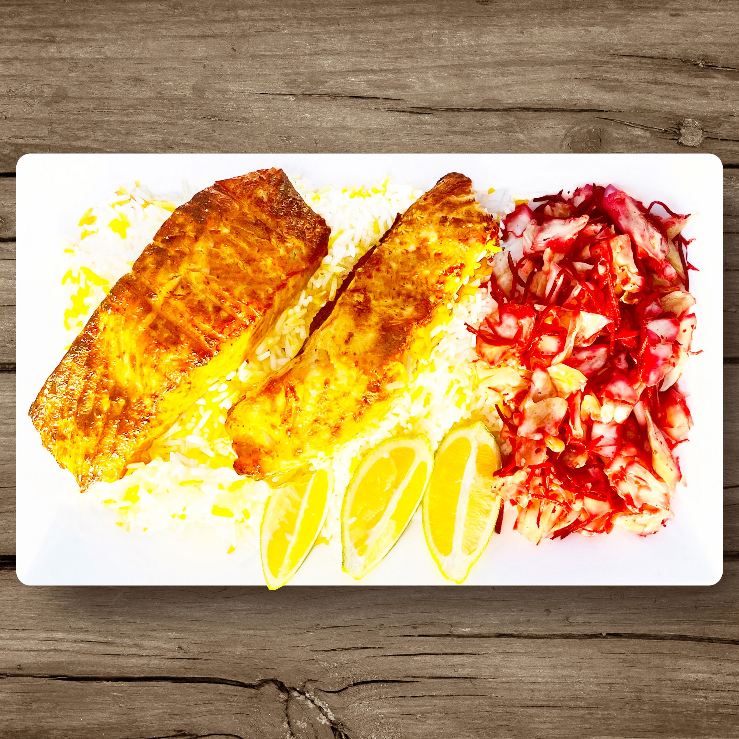 Salmon Platter.